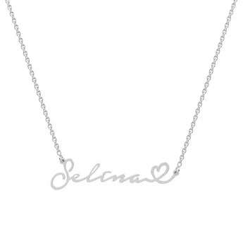 Name necklace - Heart-Notera variant