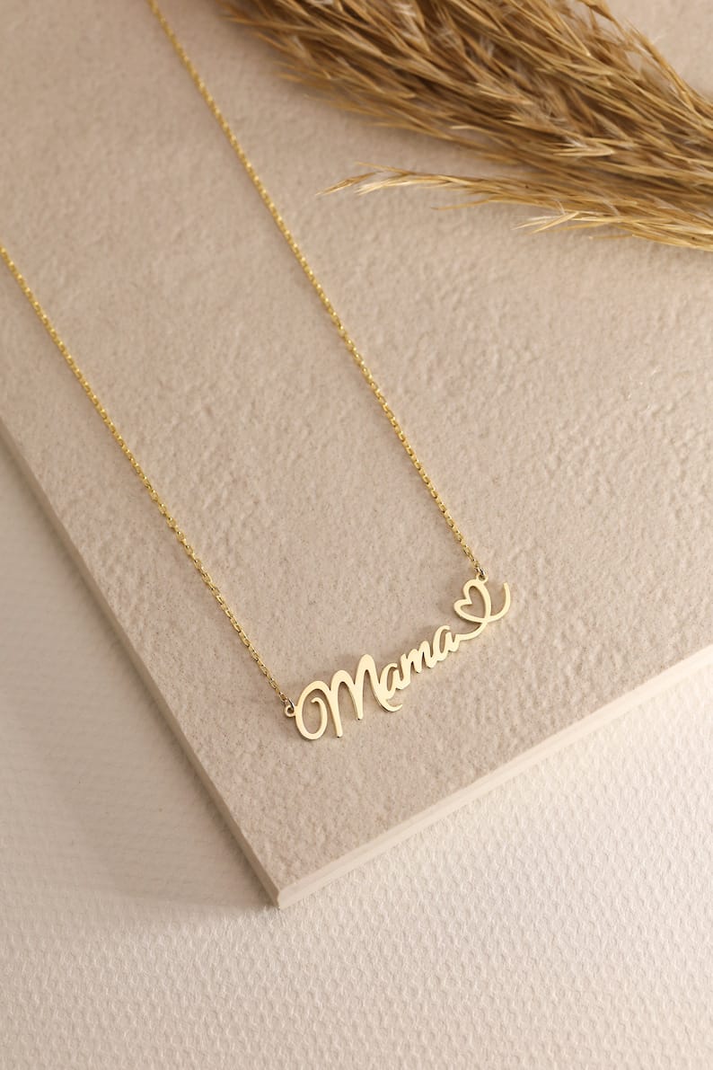 Name necklace - Heart-Notera variant