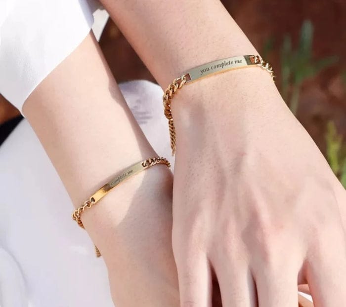 ENGRAVE COUPLE BRACELETS