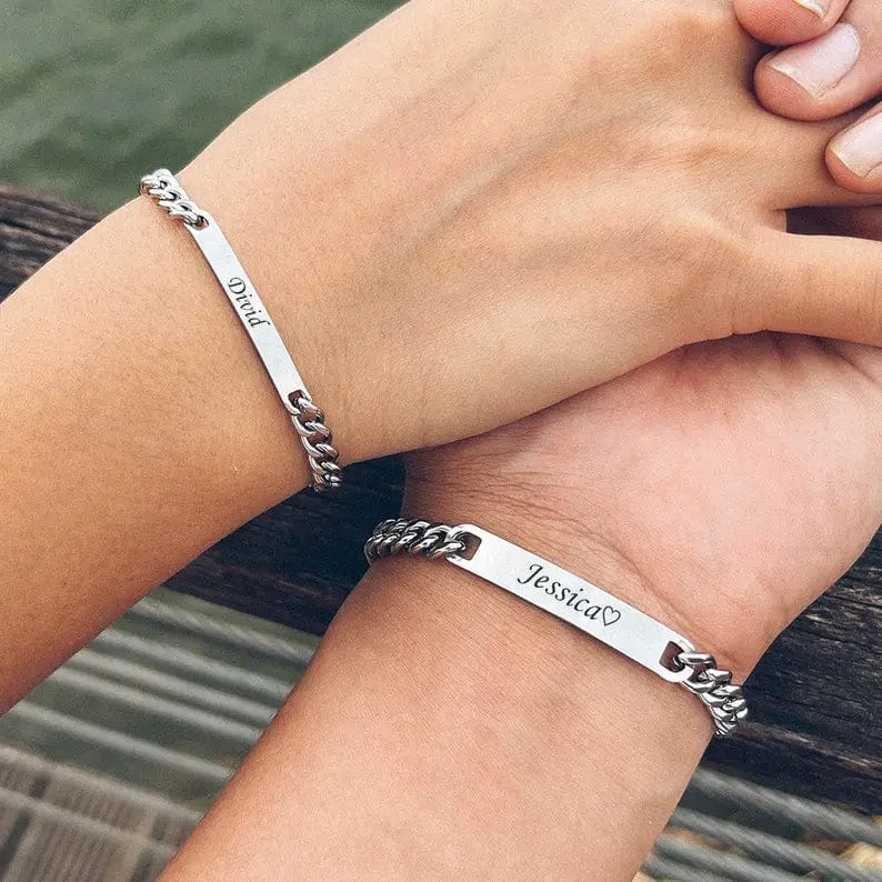 ENGRAVE COUPLE BRACELETS