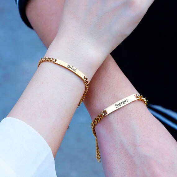 ENGRAVE COUPLE BRACELETS